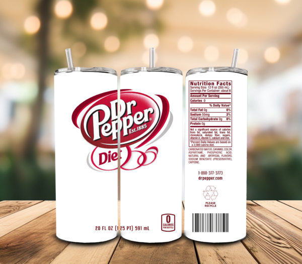 Diet Dr Pepper Tumbler